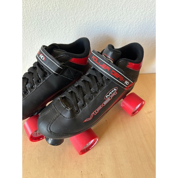 Roller Derby M4 Viper Speed Quad Roller Skates Indoor/Outdoor Women's Size 7 - Picture 2 of 7